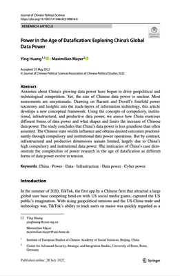 Frontpage Publication