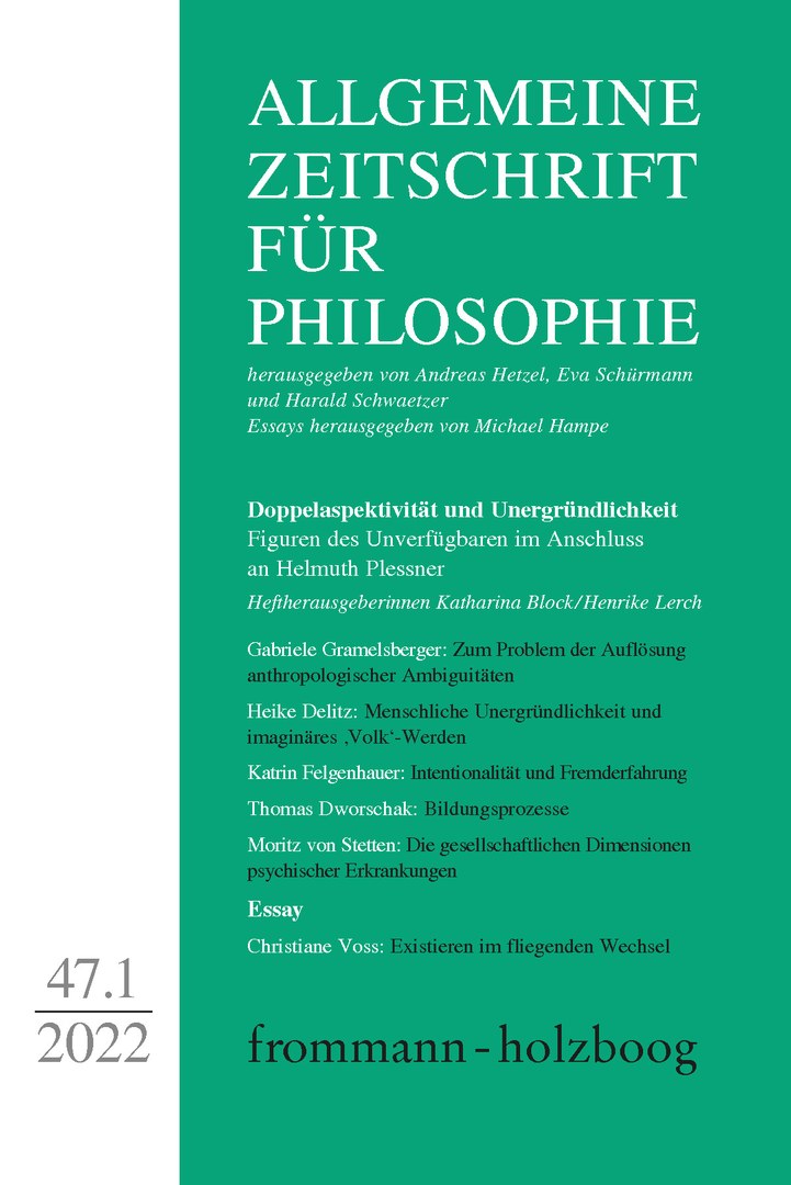 Von Stetten, Psychische Erkrankungen