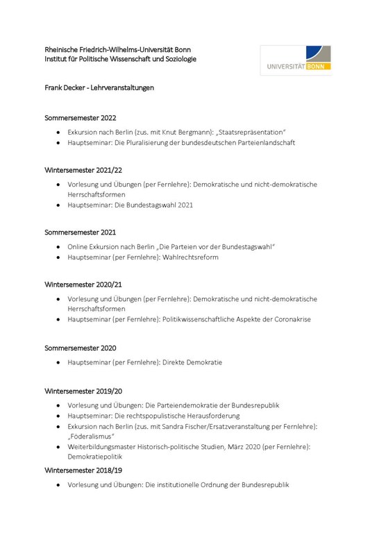 Lehrveranstaltungen_Prof. Frank Decker_Stand300322.pdf